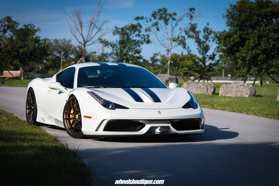 ANRKY AN14 forged wheel on Ferrari 458 Speciale