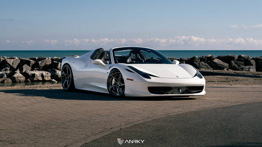 ANRKY XR-205 forged wheel on Ferrari 458 Spider