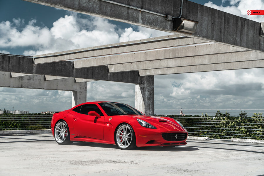 ANRKY AN24 forged wheel on Ferrari California