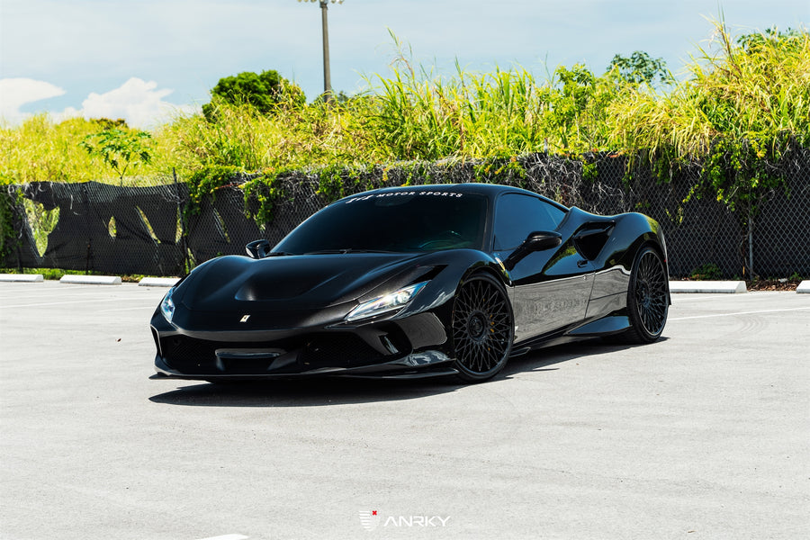 ANRKY RS7.3 forged wheel on Ferrari F8 Tributo