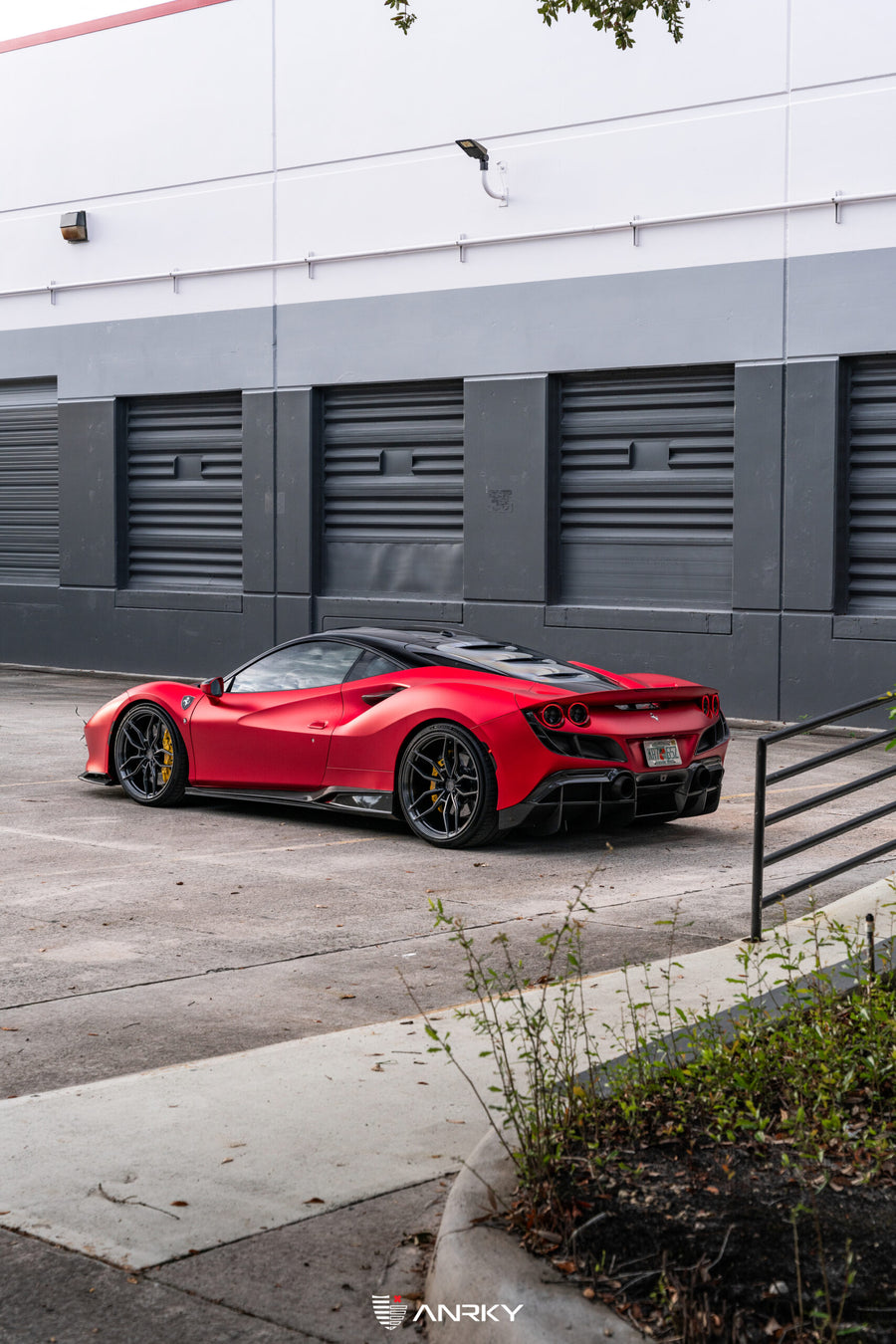 ANRKY AN11 forged wheel on Ferrari F8 Tributo