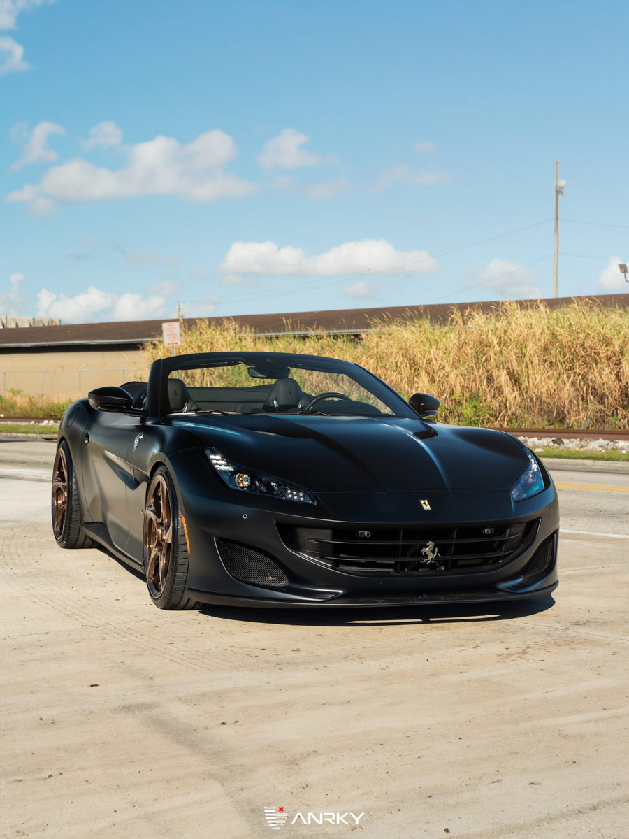 ANRKY XR-205 forged wheel on Ferrari Portofino