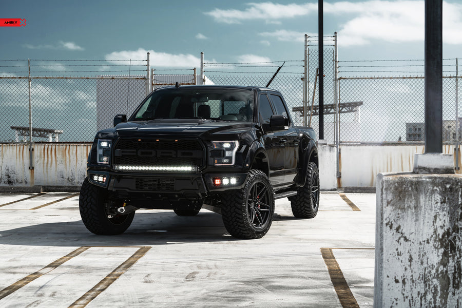 ANRKY AN36 forged wheel on Ford F150 Raptor