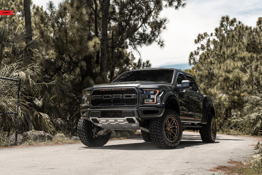ANRKY AN36 forged wheel on Ford F150 Raptor