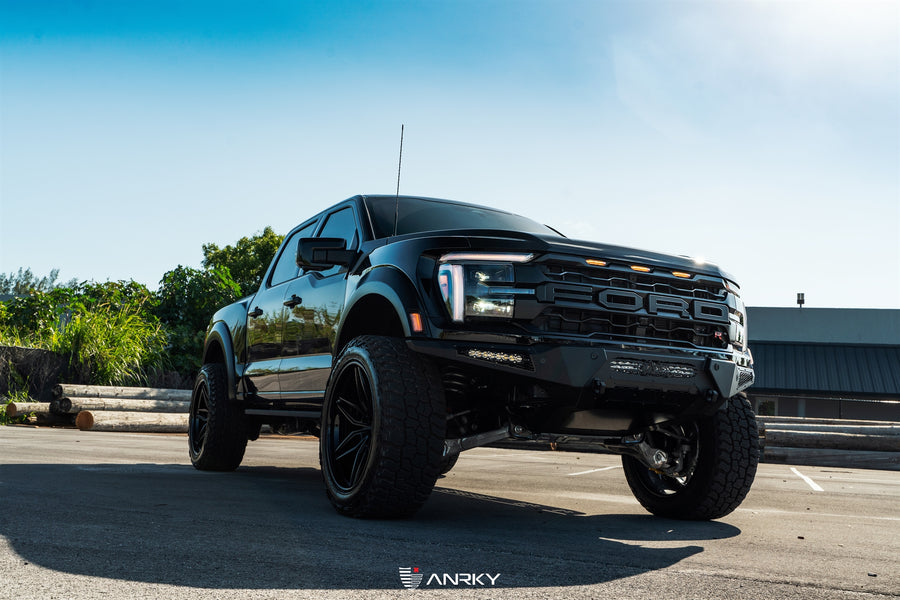 ANRKY AN36 forged wheel on Ford F150 Raptor R