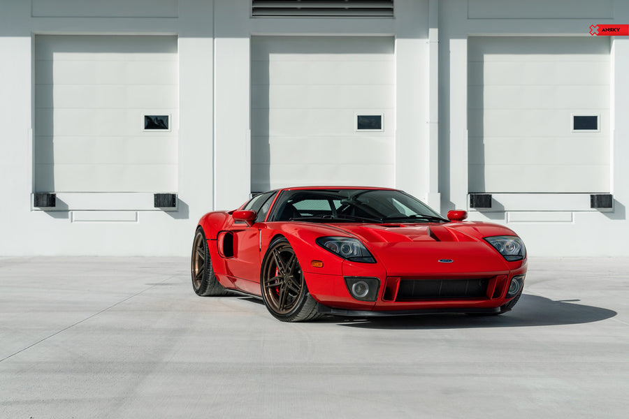 ANRKY AN37 forged wheel on Ford GT