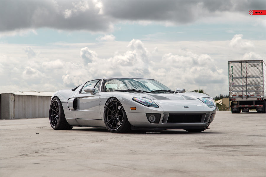 ANRKY AN38 forged wheel on Ford GT
