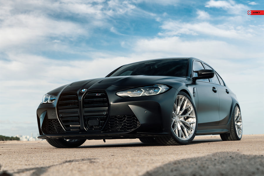 ANRKY AN10 forged wheel on G80 BMW M3 Competition