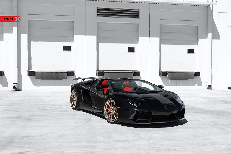 ANRKY AN32 forged wheel on Lamborghini Aventador LP700-4