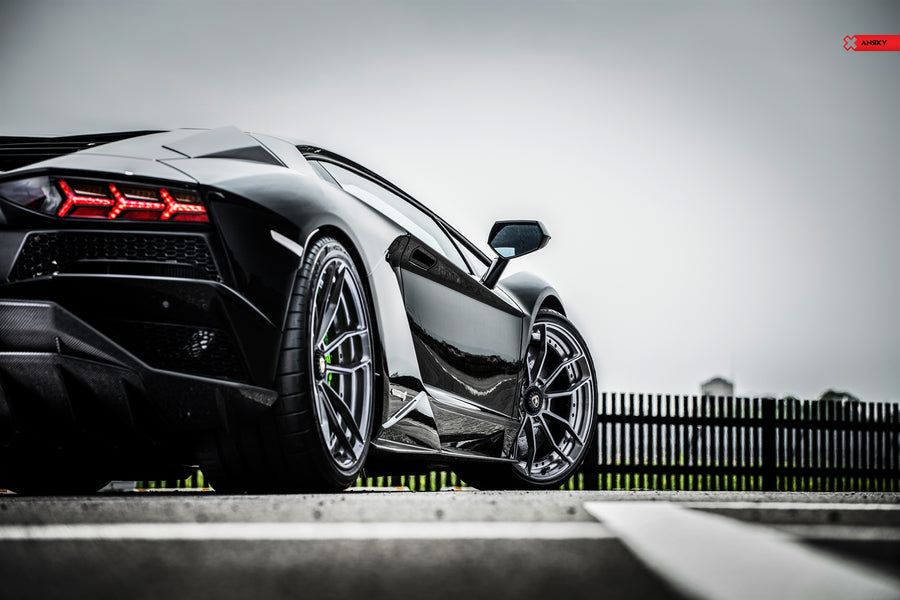 ANRKY AN21 forged wheel on Lamborghini Aventador S