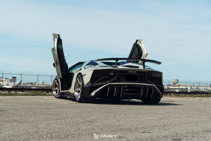 ANRKY RS5.3 forged wheel on Lamborghini Aventador SV Roadster