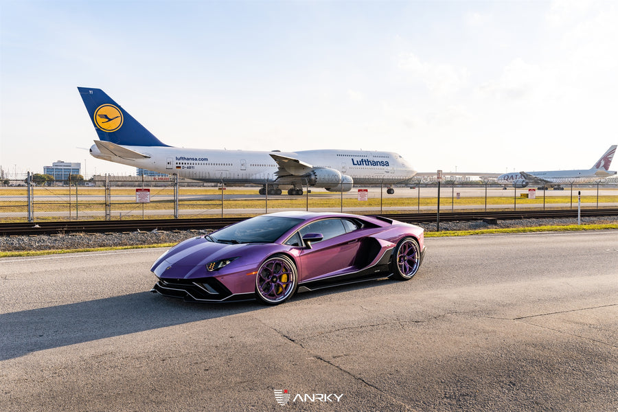ANRKY S3-X0 forged wheel on Lamborghini Aventador Ultimae