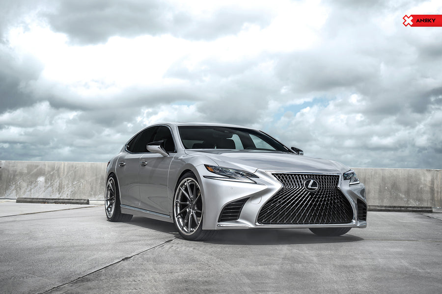 ANRKY AN33 forged wheel on Lexus LS500