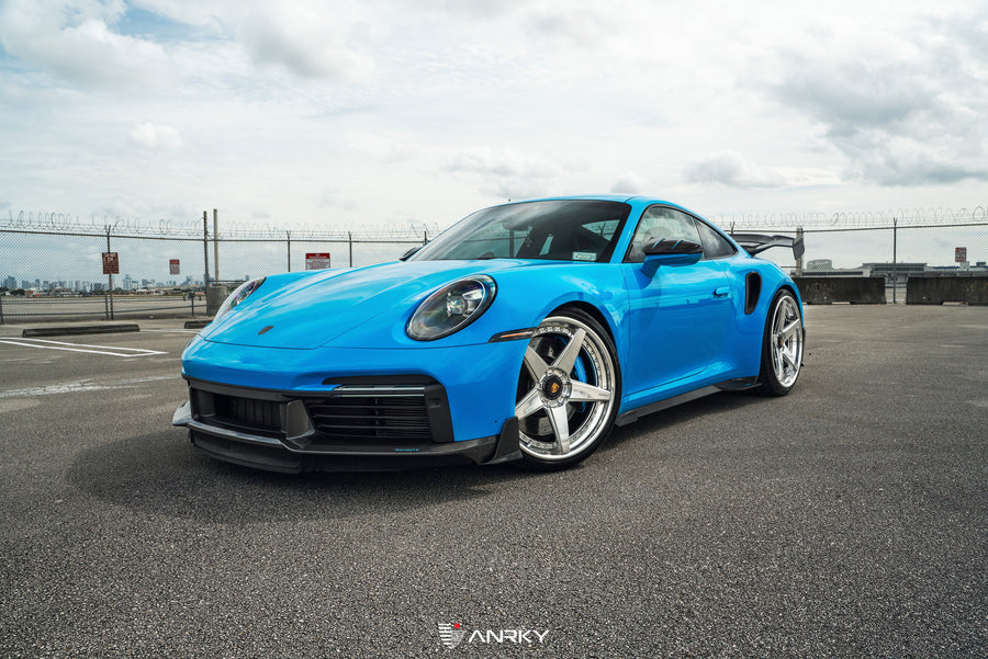 ANRKY RS5.3 forged wheel on Mansory Porsche 992TT-S | RETROSeries RS5.3