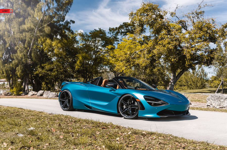 ANRKY AN15 forged wheel on McLaren 720s Spyder