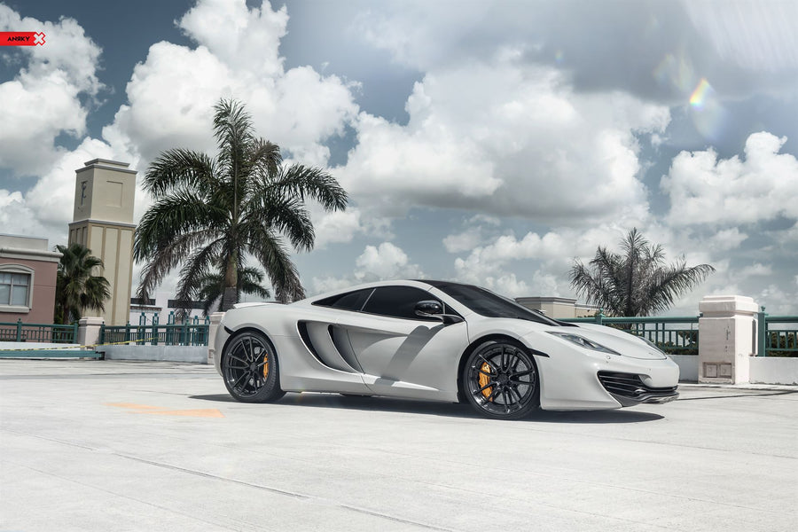 ANRKY AN24 forged wheel on McLaren MP4-12C