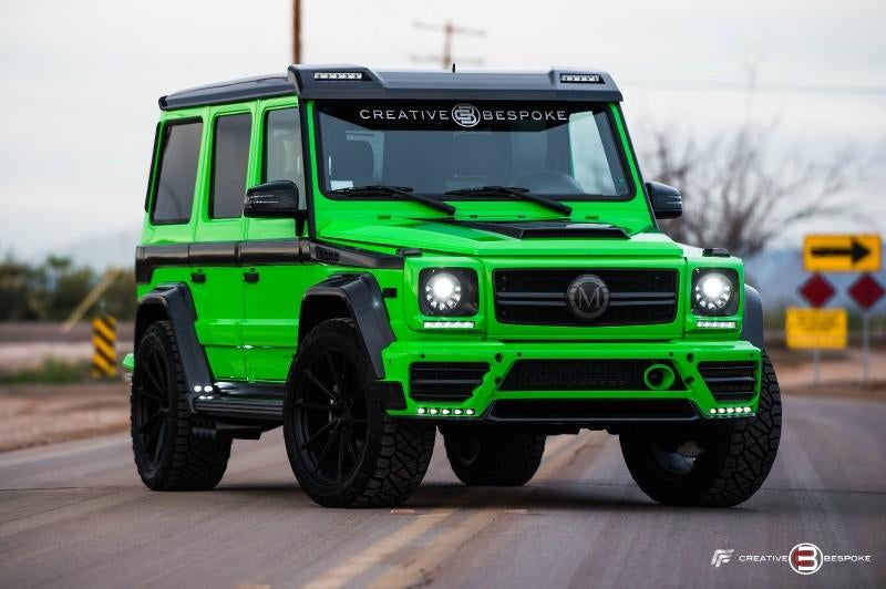ANRKY AN13 forged wheel on Mercedes G63 AMG