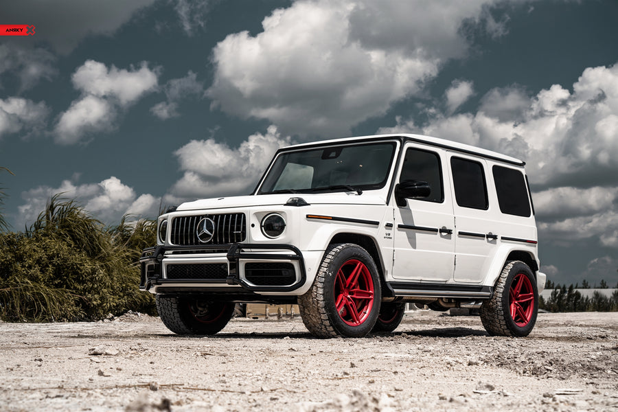 ANRKY AN15 forged wheel on Mercedes Benz G63 AMG