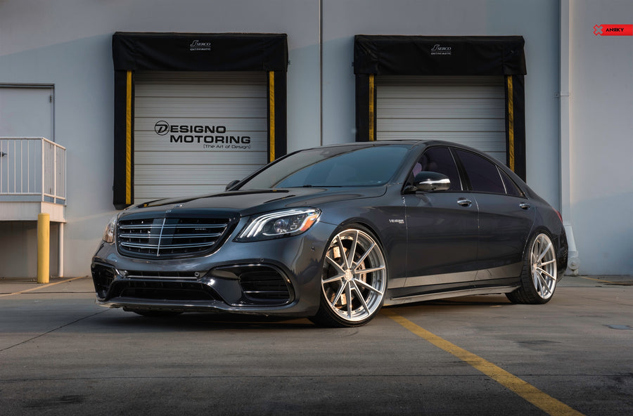 ANRKY AN28 forged wheel on Mercedes S63 AMG