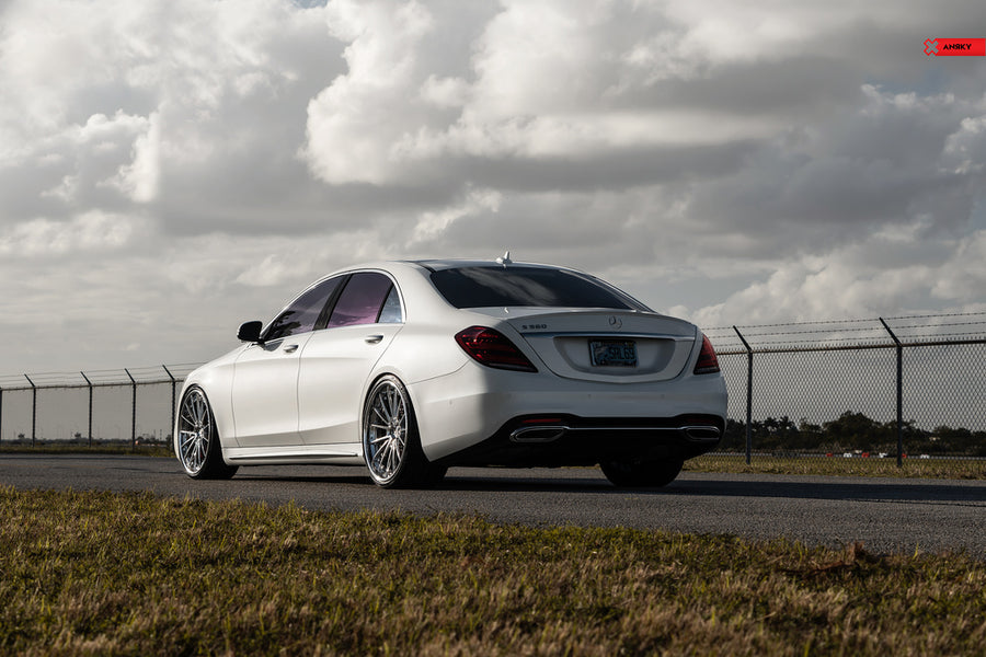 ANRKY AN39 forged wheel on Mercedes S560