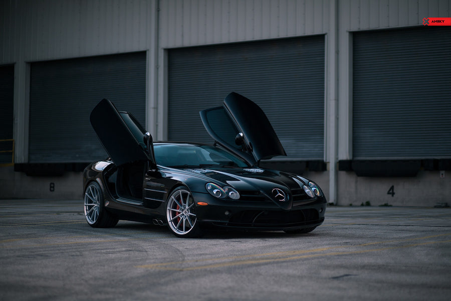 ANRKY AN18 forged wheel on MercedesBenz SLR