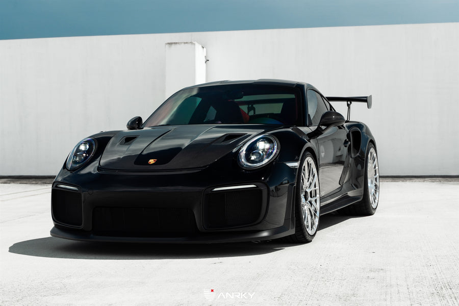 ANRKY AN10 forged wheel on Porsche 991 GT2RS