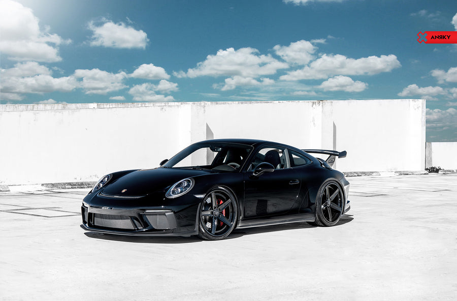 ANRKY AN35 forged wheel on Porsche 991.2 GT3