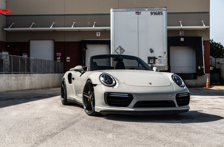 ANRKY AN15 forged wheel on Porsche 991TTS