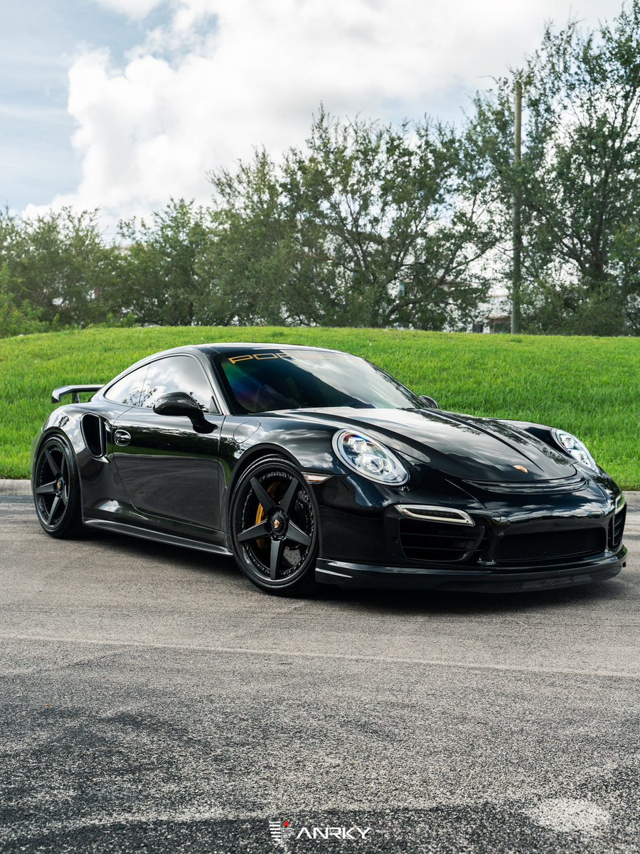 ANRKY RS5.3 forged wheel on Porsche 991TT-S