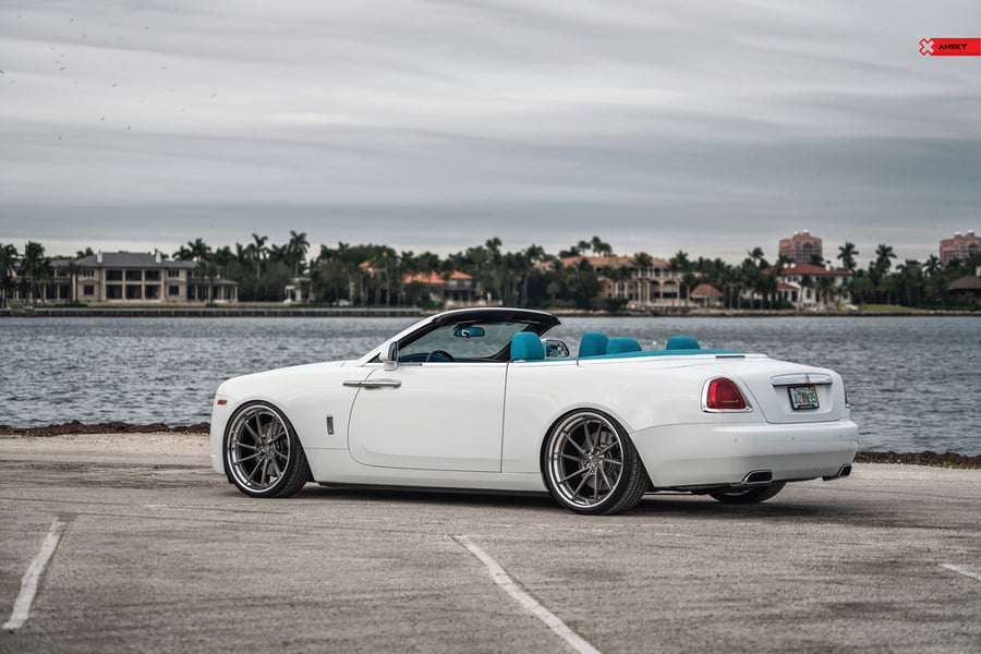 ANRKY AN33 forged wheel on Rolls Royce