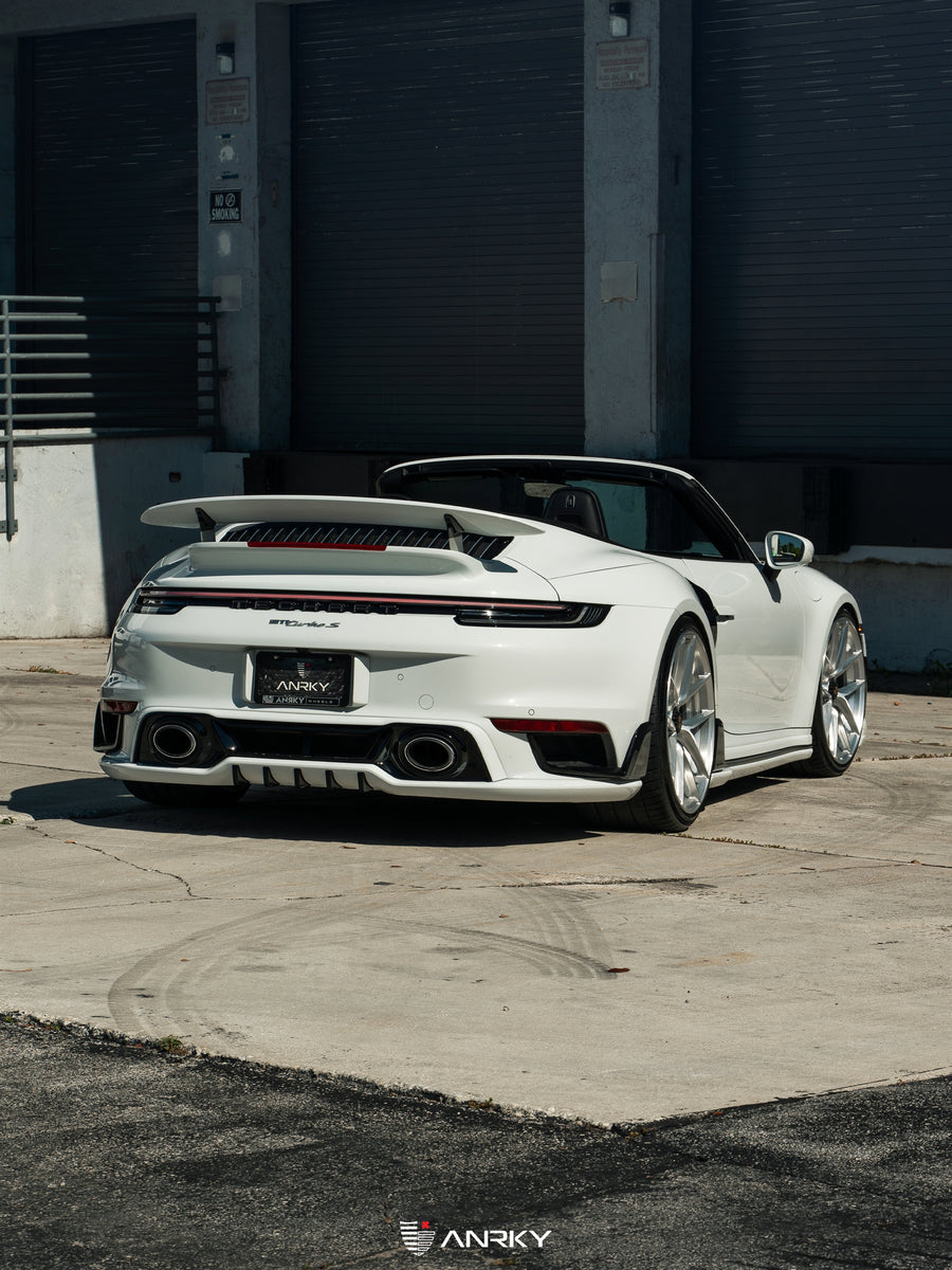 ANRKY XR-201 forged wheel on TechART Porsche 992TT-S