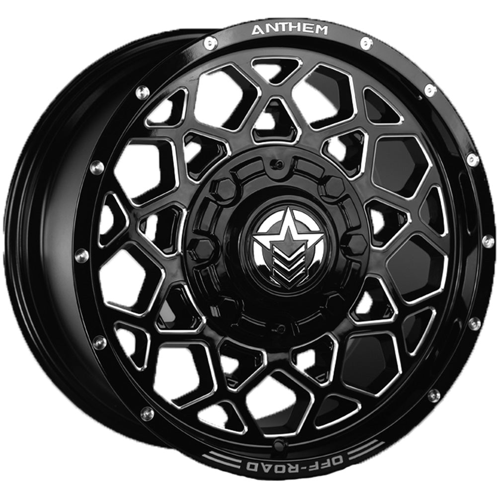 Anthem Off-Road Avenger Black Milled Wheel