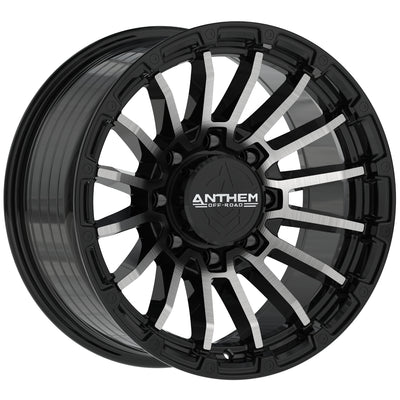 Anthem Off-Road Raider Black Machined Wheel