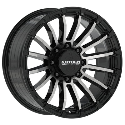 Anthem Off-Road Raider Black Machined Wheel
