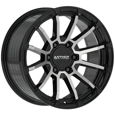 Anthem Off-Road Raider Black Machined Wheel