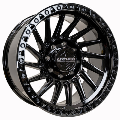Anthem Off-Road Turbine Gloss Black Wheel