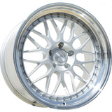 Aodhan AH02 Silver Machined Wheel
