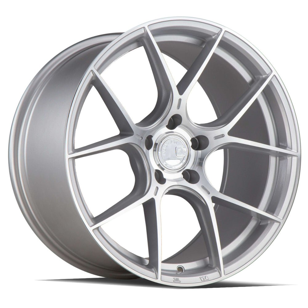 Aodhan AH11 Silver Machined Wheel