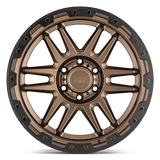 Black Rhino APACHE 18x9 +12mm Matte Bronze with Black Ring & Black Bolts