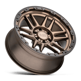 Black Rhino APACHE 18x9 +12mm Matte Bronze with Black Ring & Black Bolts