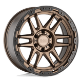 Black Rhino APACHE 18x9 +12mm Matte Bronze with Black Ring & Black Bolts