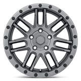 Black Rhino Arches 18x8 +30 Matte Brushed Gunmetal with Black Bolts premium Euro wheel