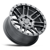 Black Rhino Arches 18x8 +30 Matte Brushed Gunmetal with Black Bolts premium Euro wheel