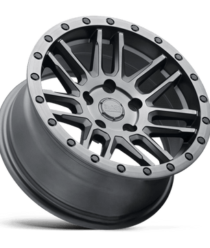 Black Rhino Hard Alloys Arches 15x7 +15 Matte Brushed Gunmetal