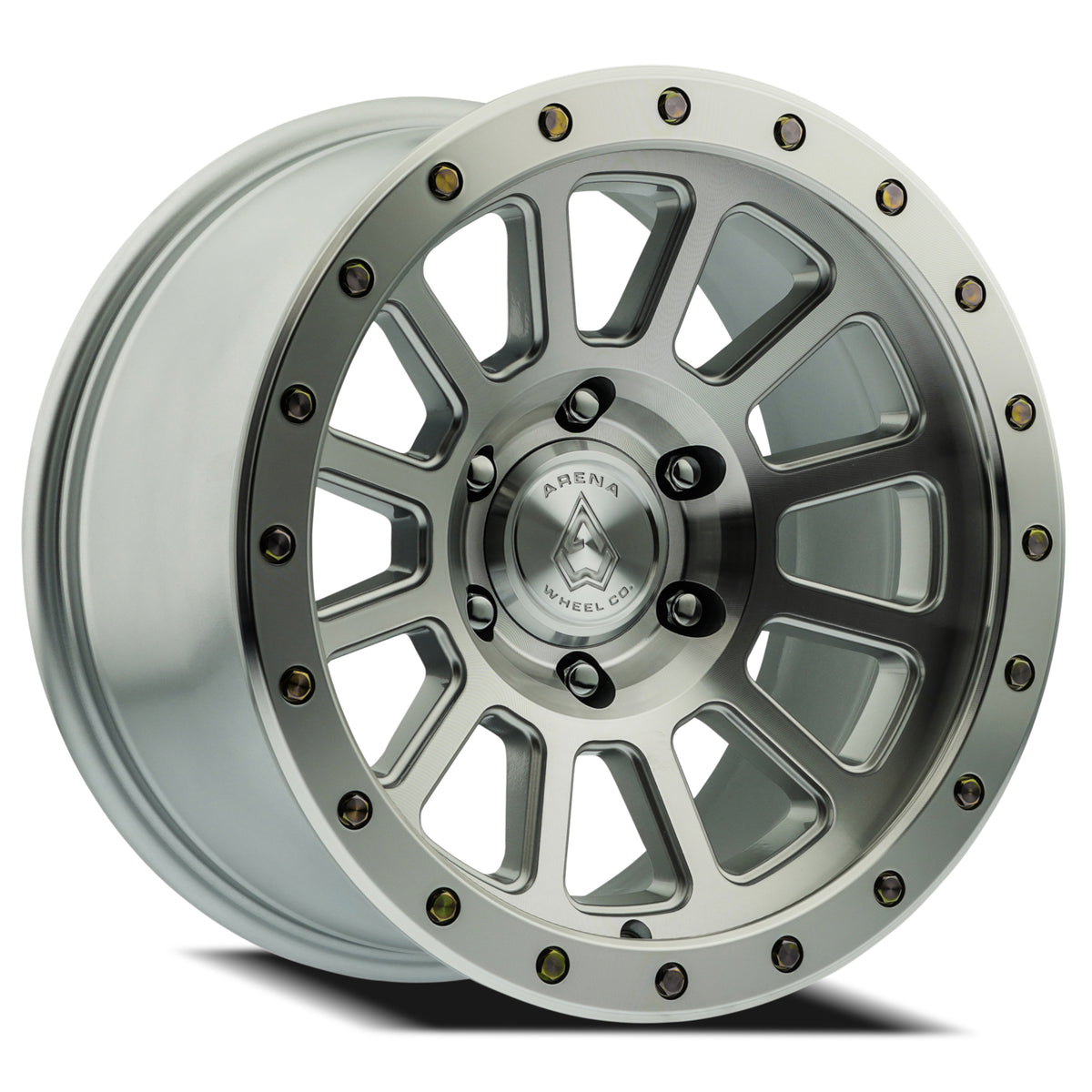 Arena Ammo Silver Machined Wheel