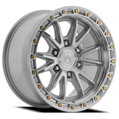 Arena Atlas Silver Machined Wheel