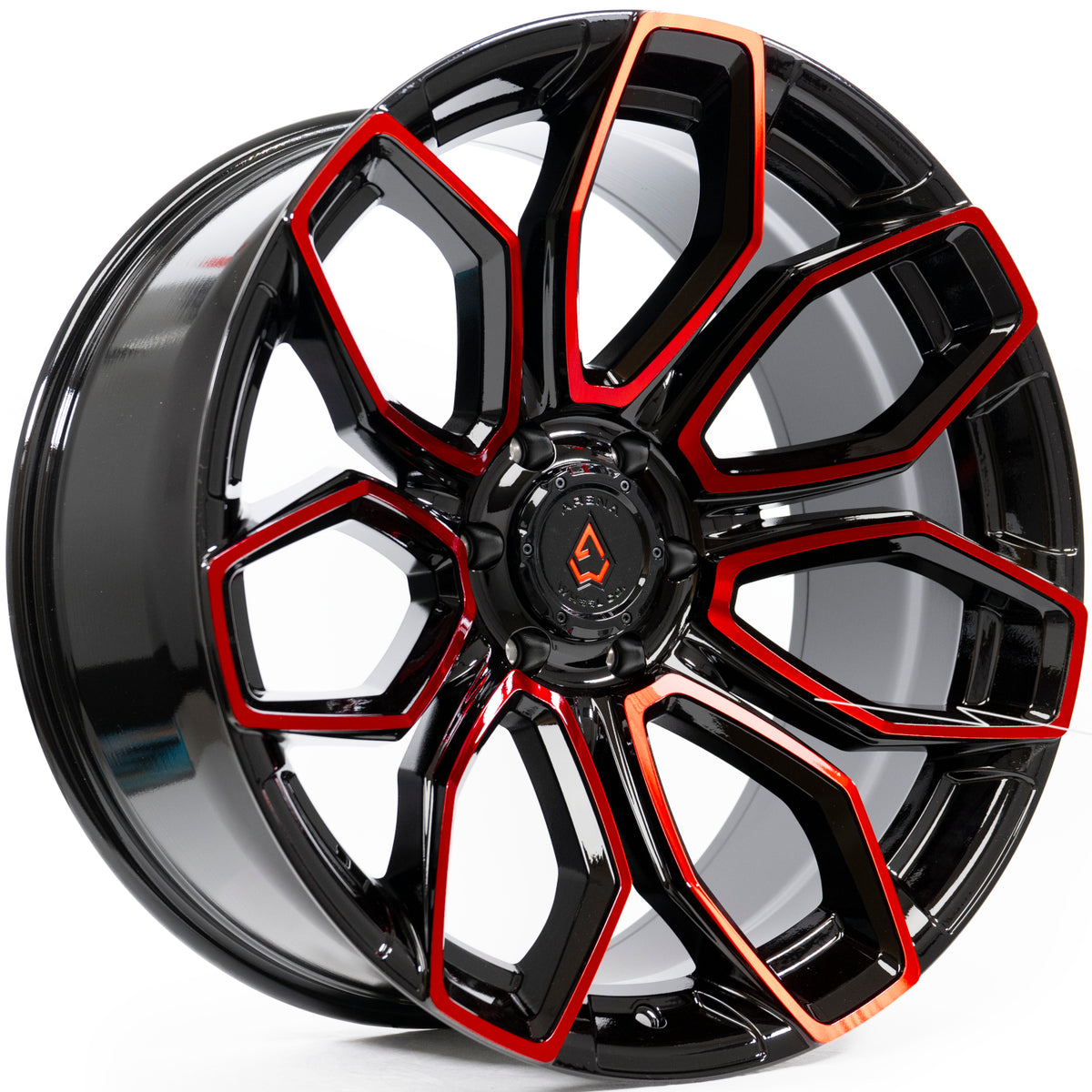 Arena Cobra Black Red wheel