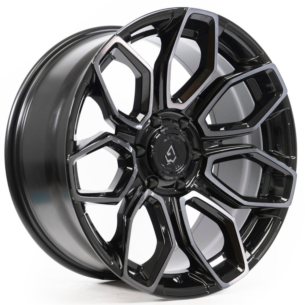 Arena Cobra Black Brushed Wheel
