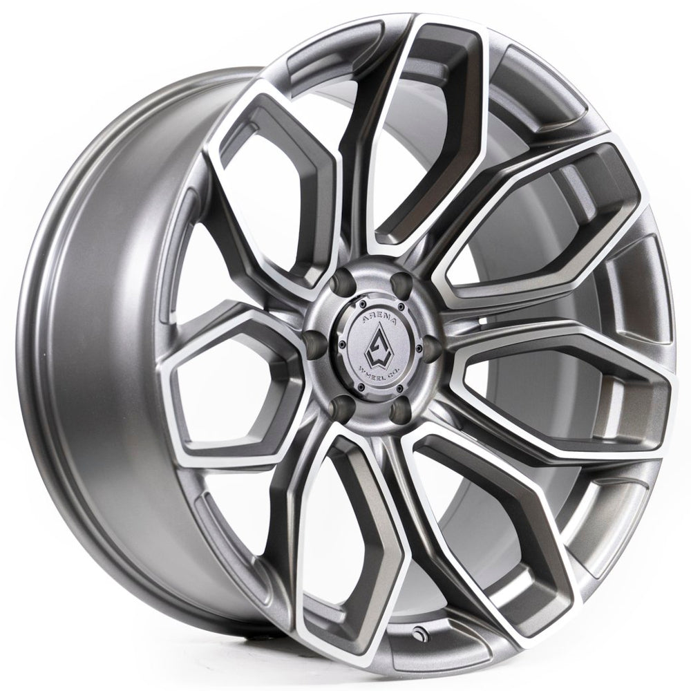 Arena Cobra Gunmetal Machined Wheel