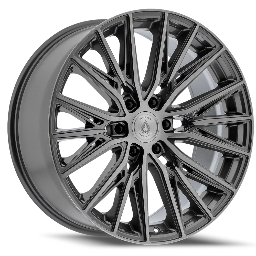 Arena Finesse Gunmetal Brushed Wheel